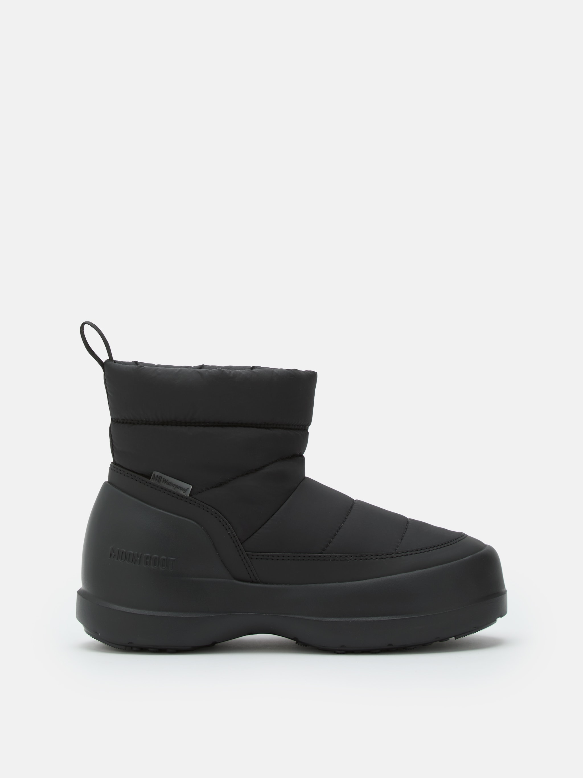 MEZZALUNA PUFFY BLACK BOOTS image number 0