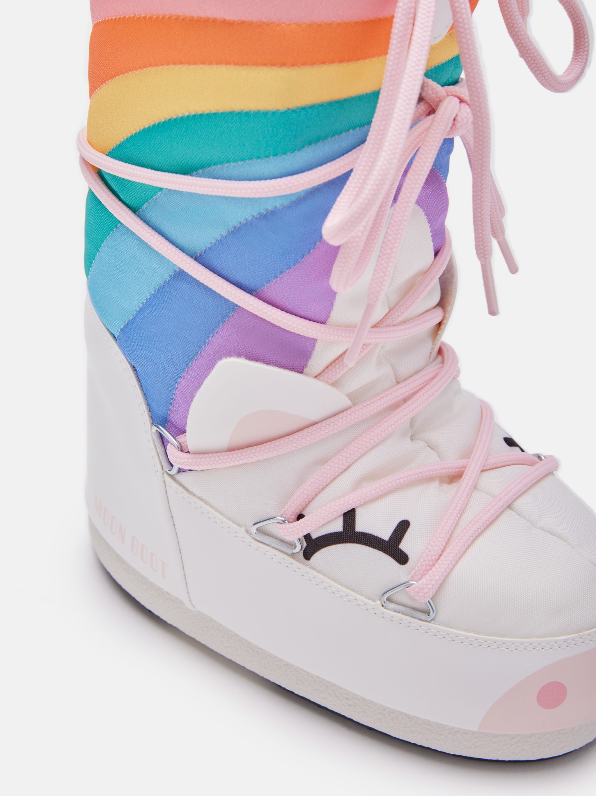 ICON JUNIOR UNICORN WHITE BOOTS | Moon Boot®