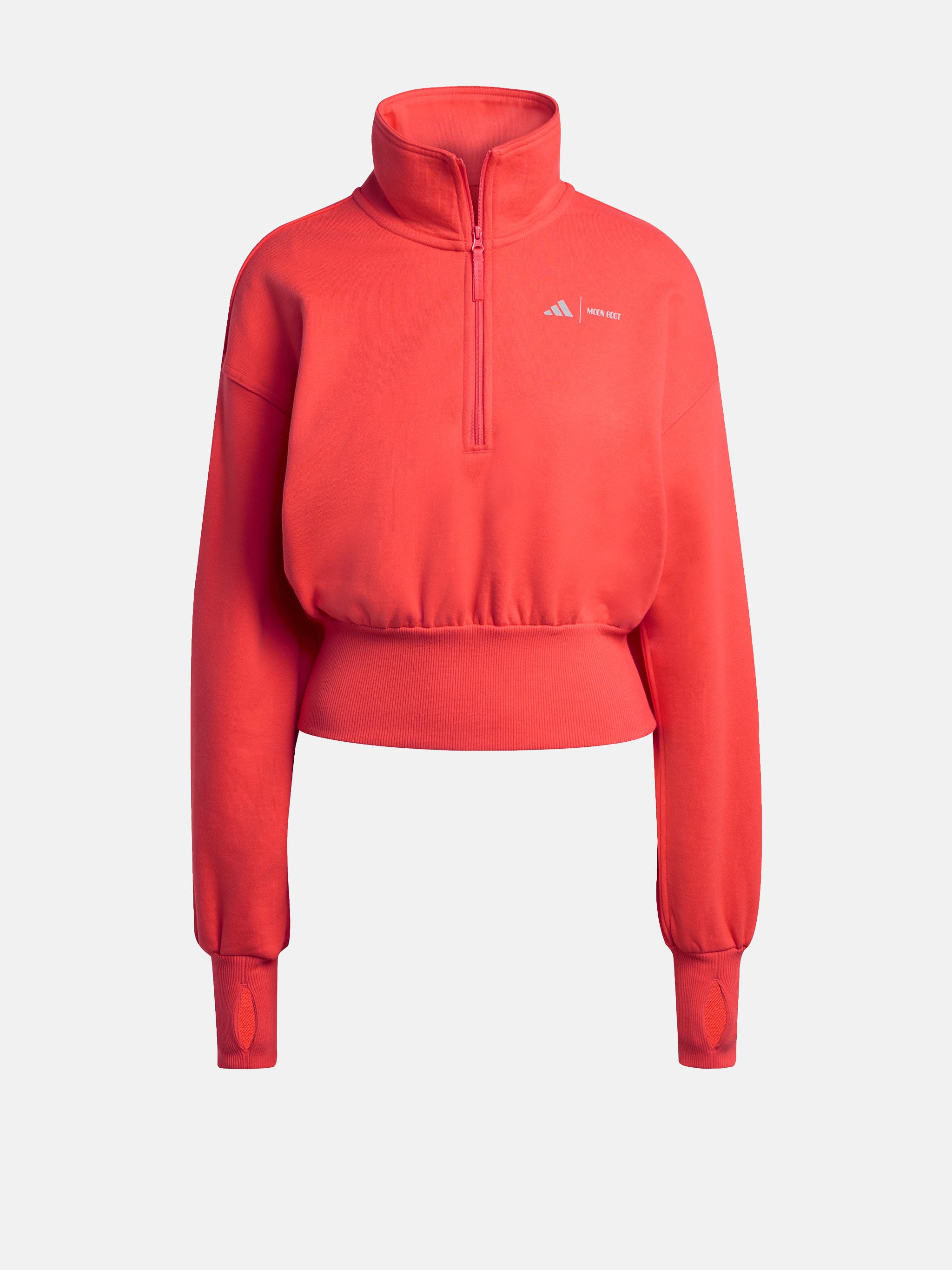 ADIDAS X MOON BOOT RED TRACKSUIT TOP image number 1