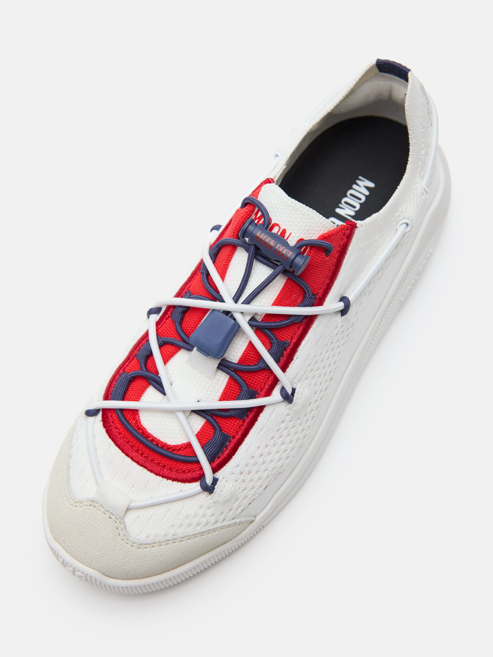 MOONLIGHT WHITE, BLUE & RED SNEAKERS image number 2