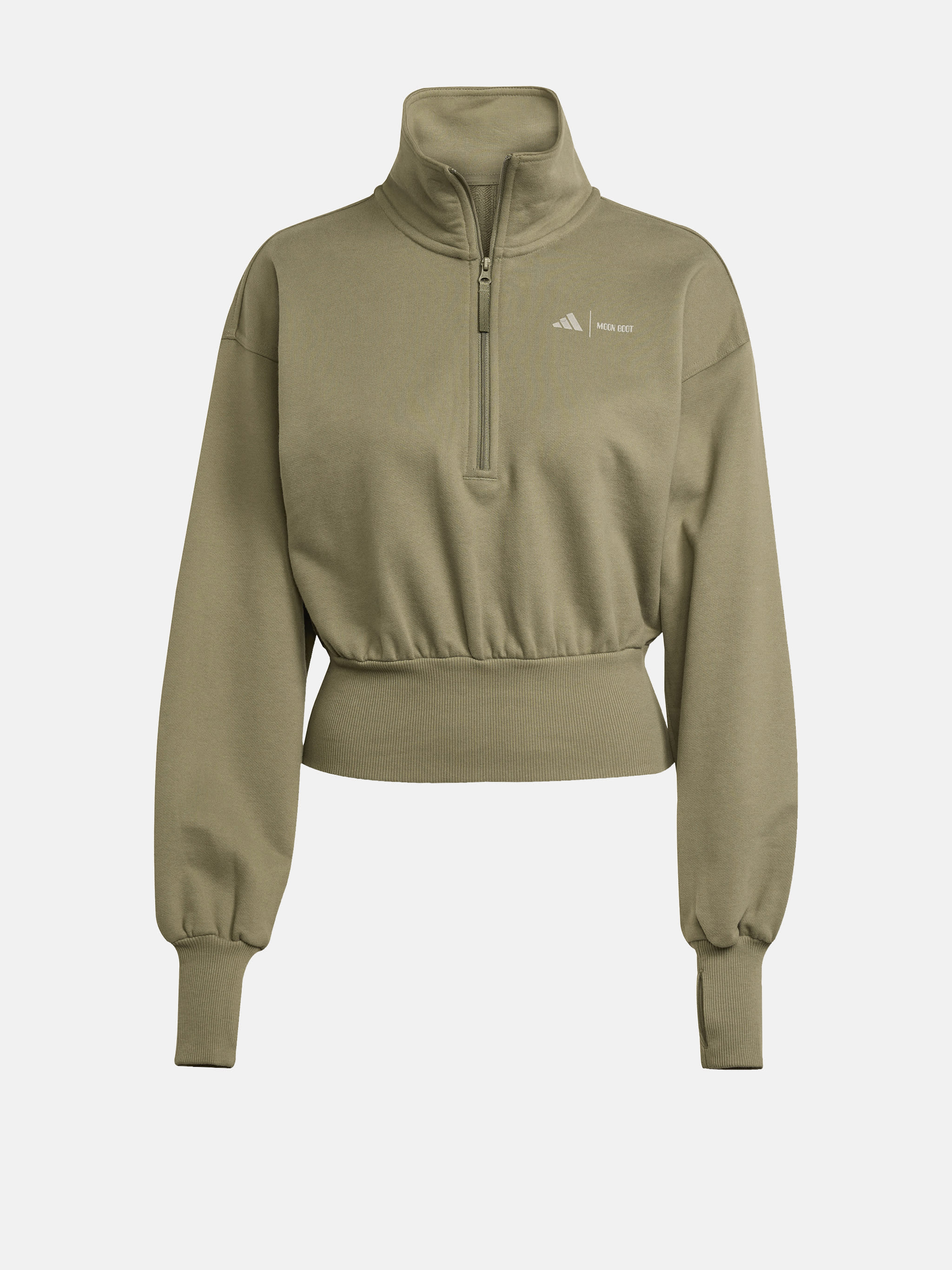 ADIDAS X MOON BOOT KHAKI TRACKSUIT TOP image number 1
