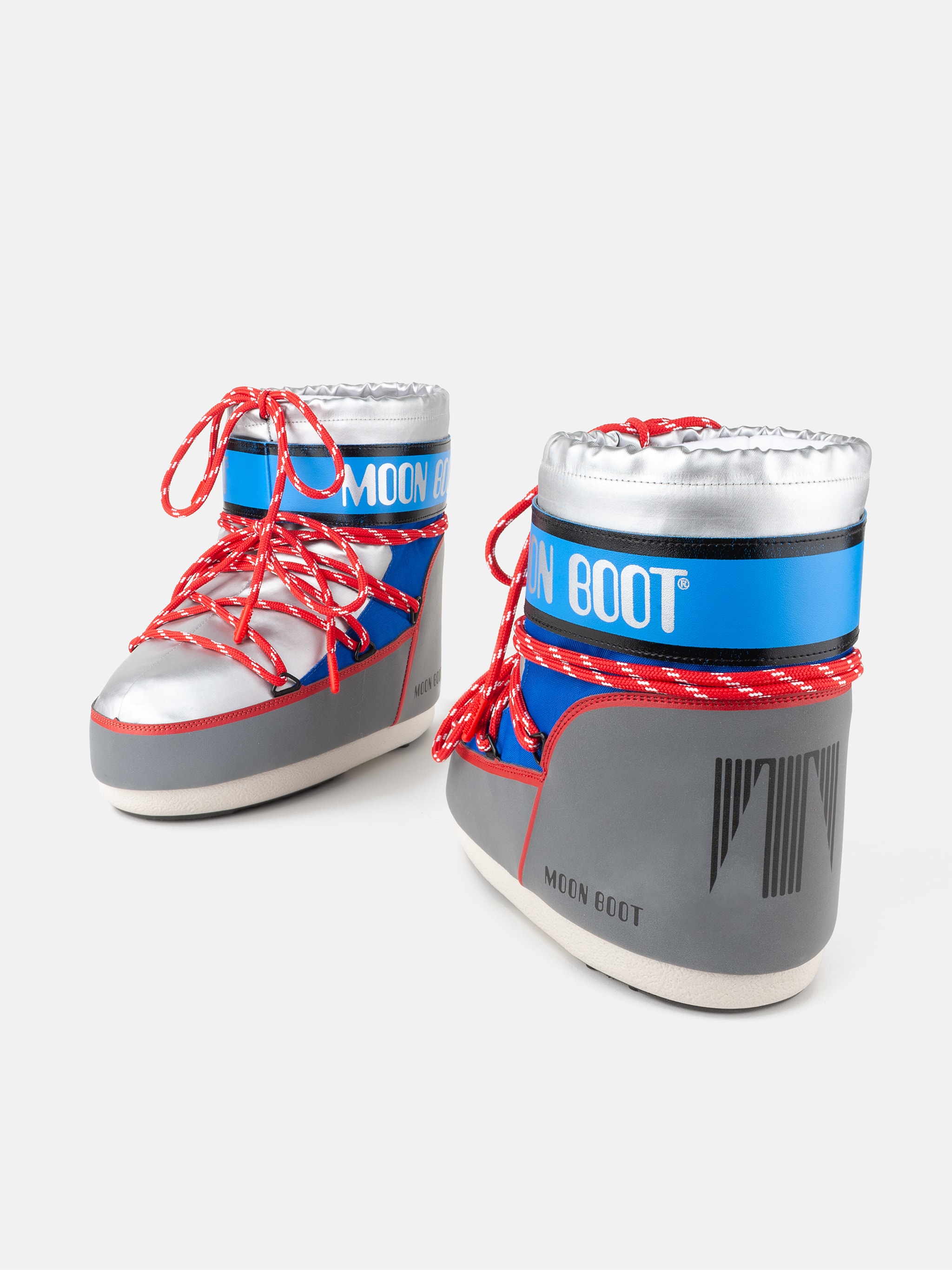 ICON LOW SPACE RACING SILVER BOOTS image number 3