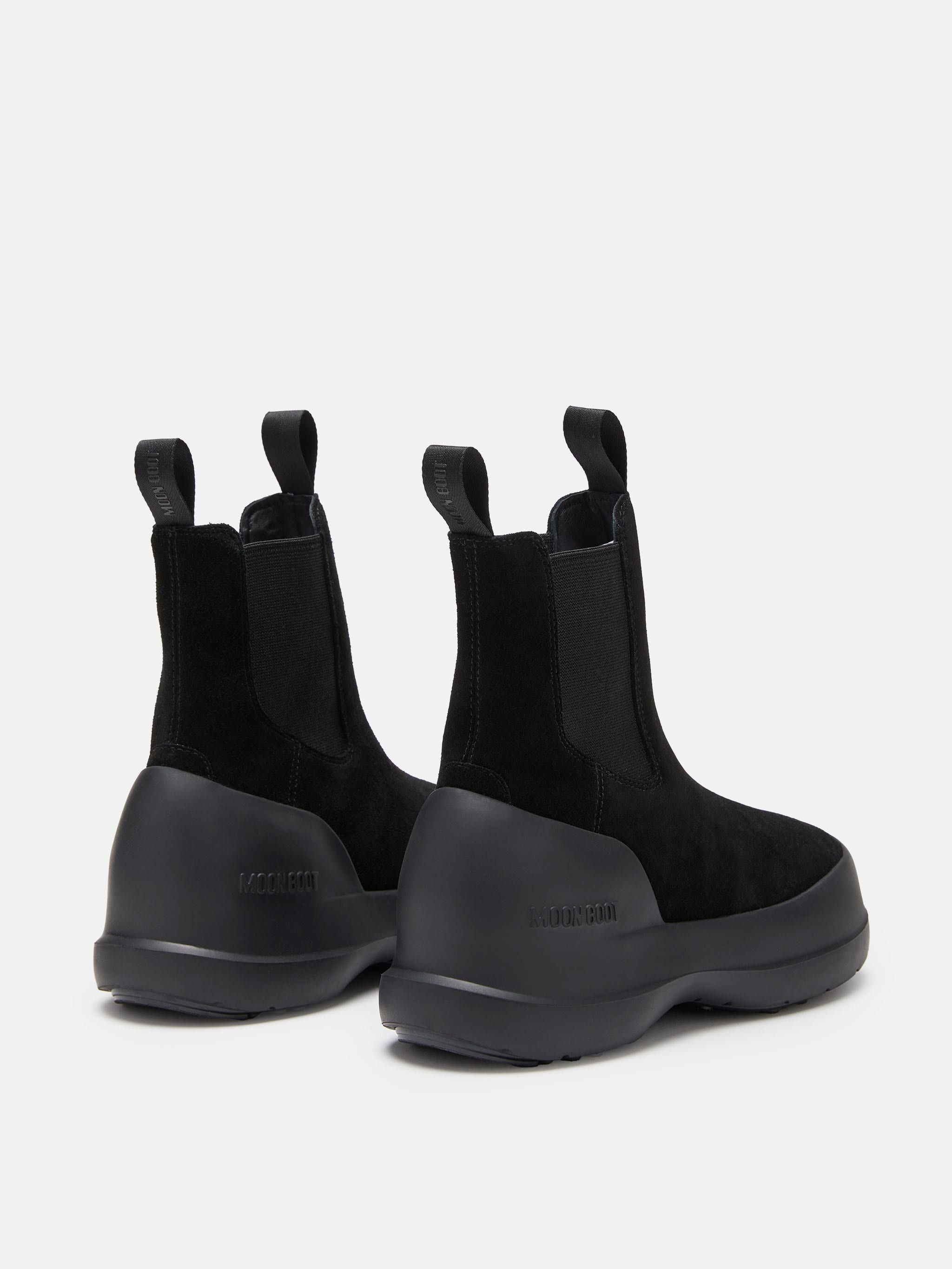 LUNA BLACK SUEDE CHELSEA BOOTS LUNA BLACK SUEDE CHELSEA BOOTS