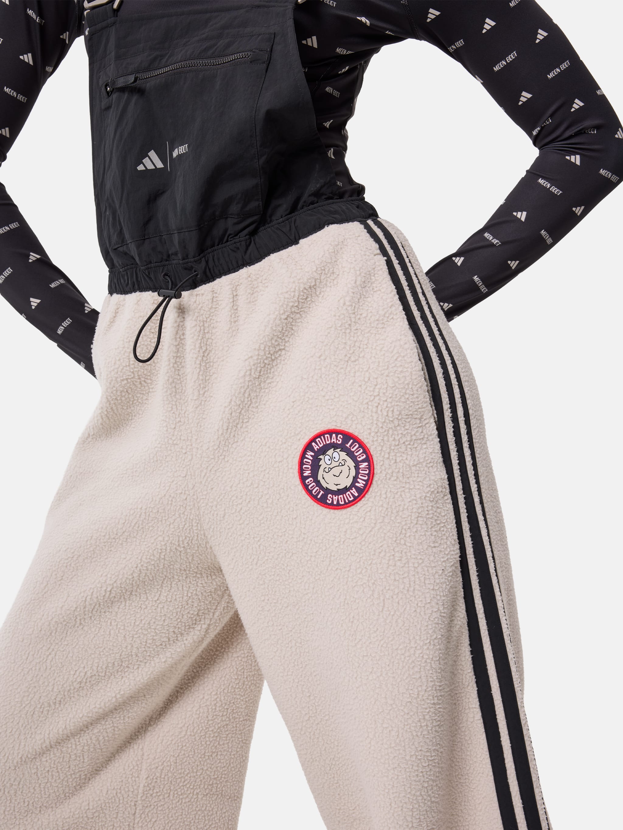 ADIDAS X MOON BOOT CREAM OVERALLS image number 2