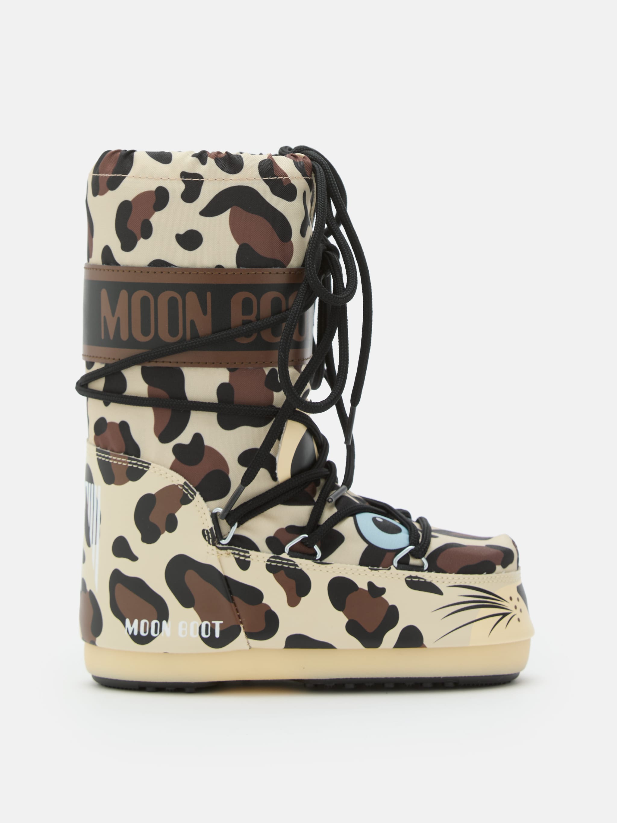 ICON JUNIOR LEOPARD BOOTS image number 0