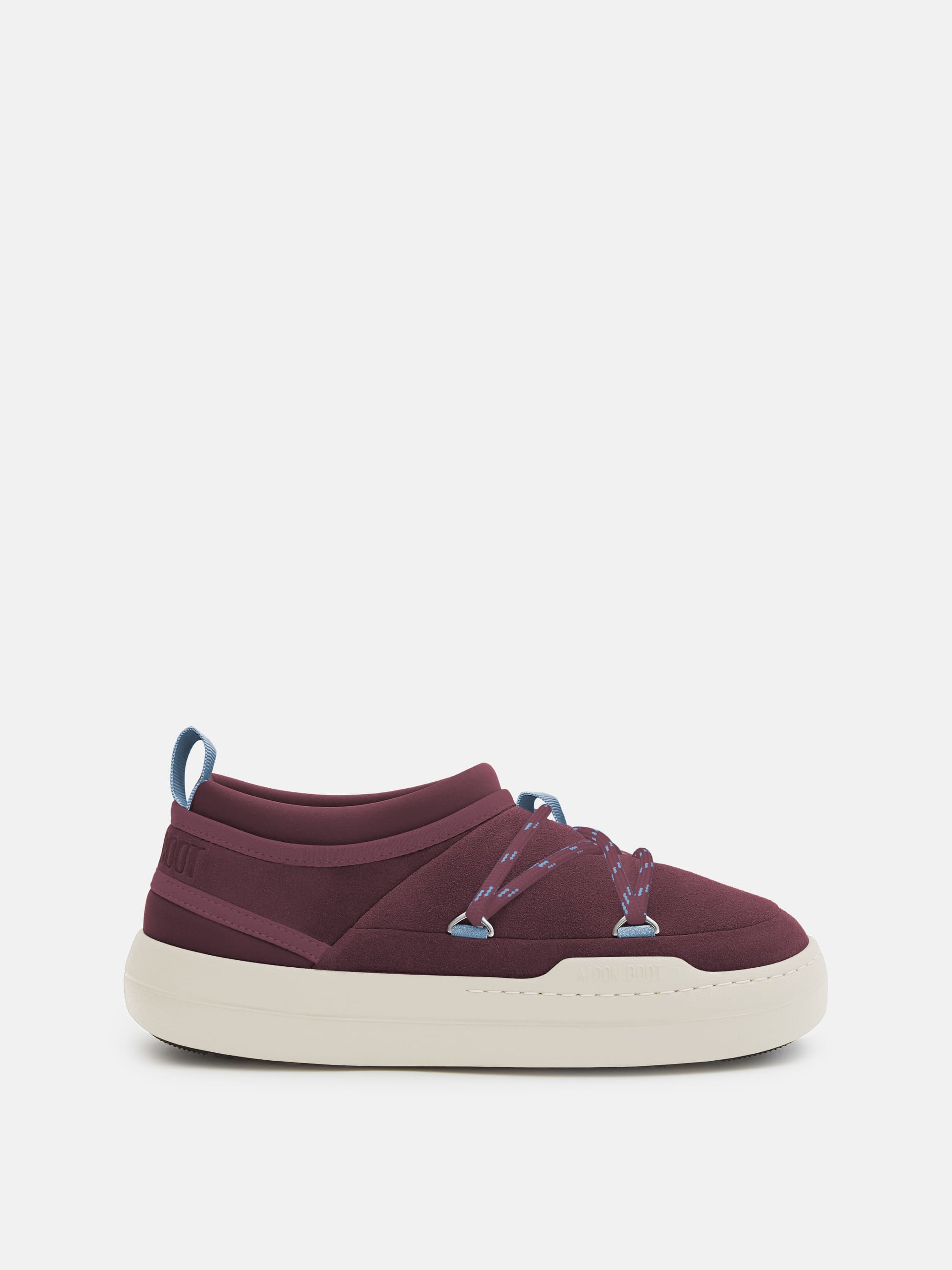 PARK ICON SUEDE BURGUNDY SNEAKERS image number 0