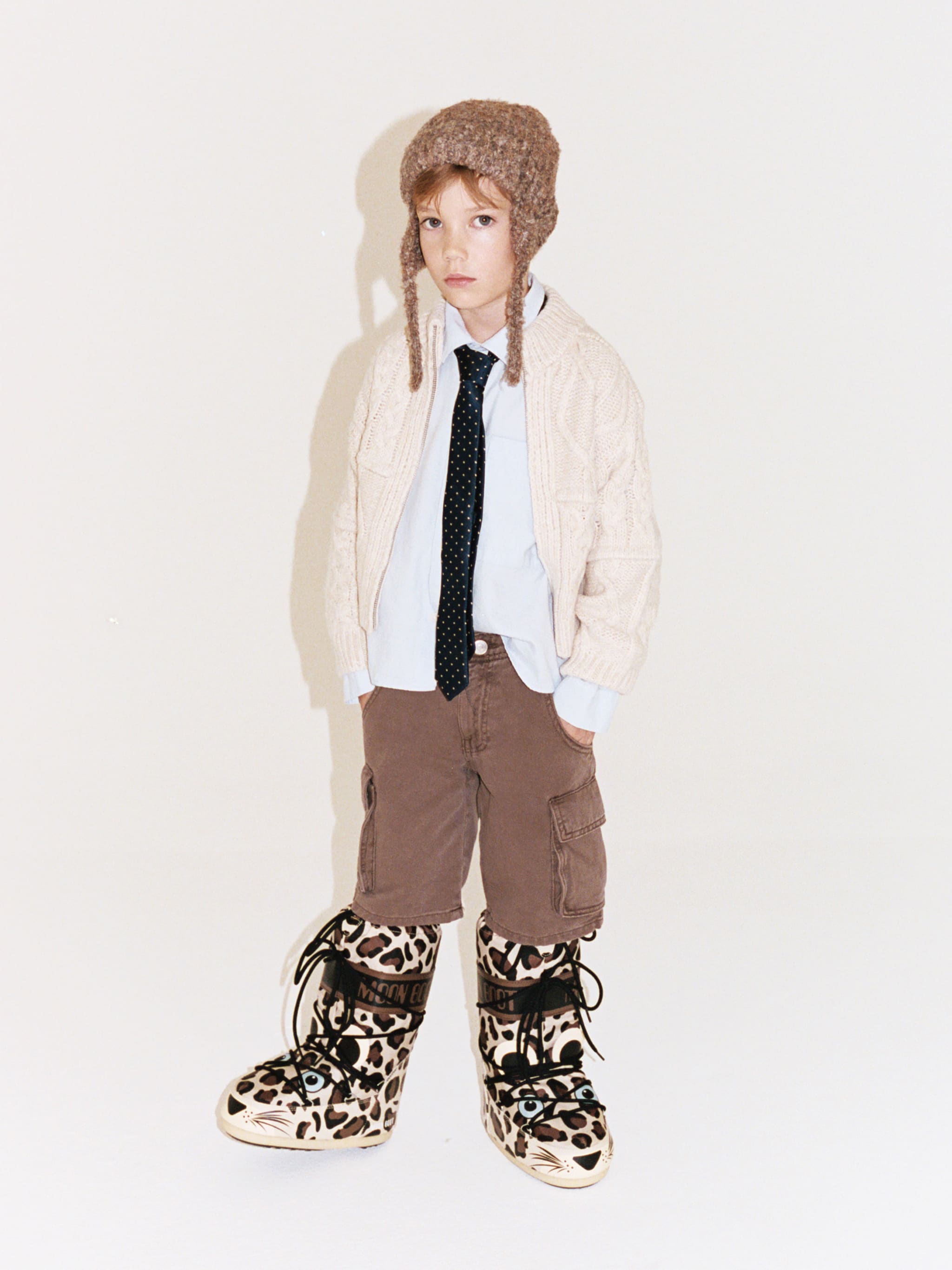 ICON JUNIOR LEOPARD BOOTS image number 4