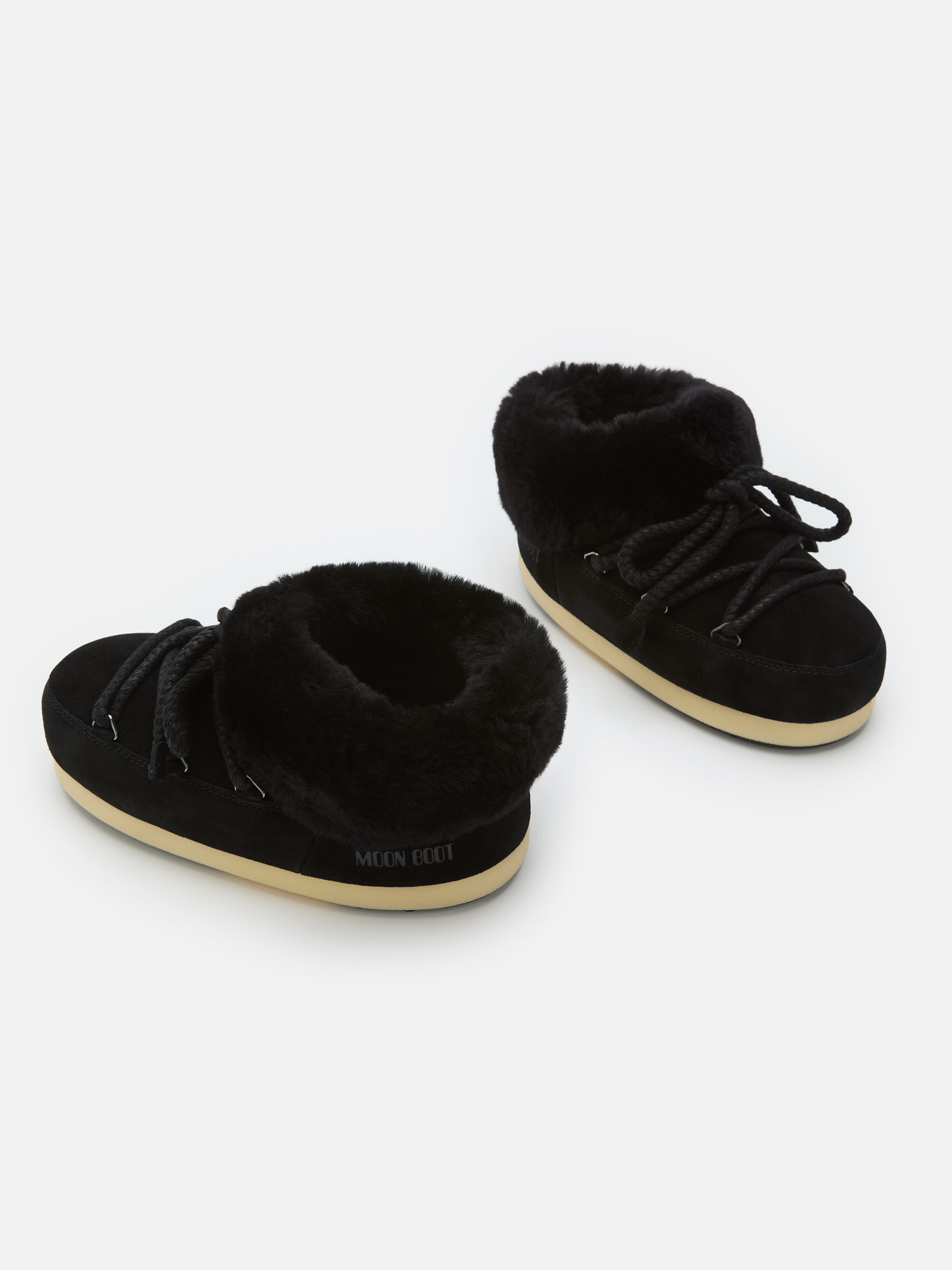 EVX BLACK SUEDE MULES image number 3