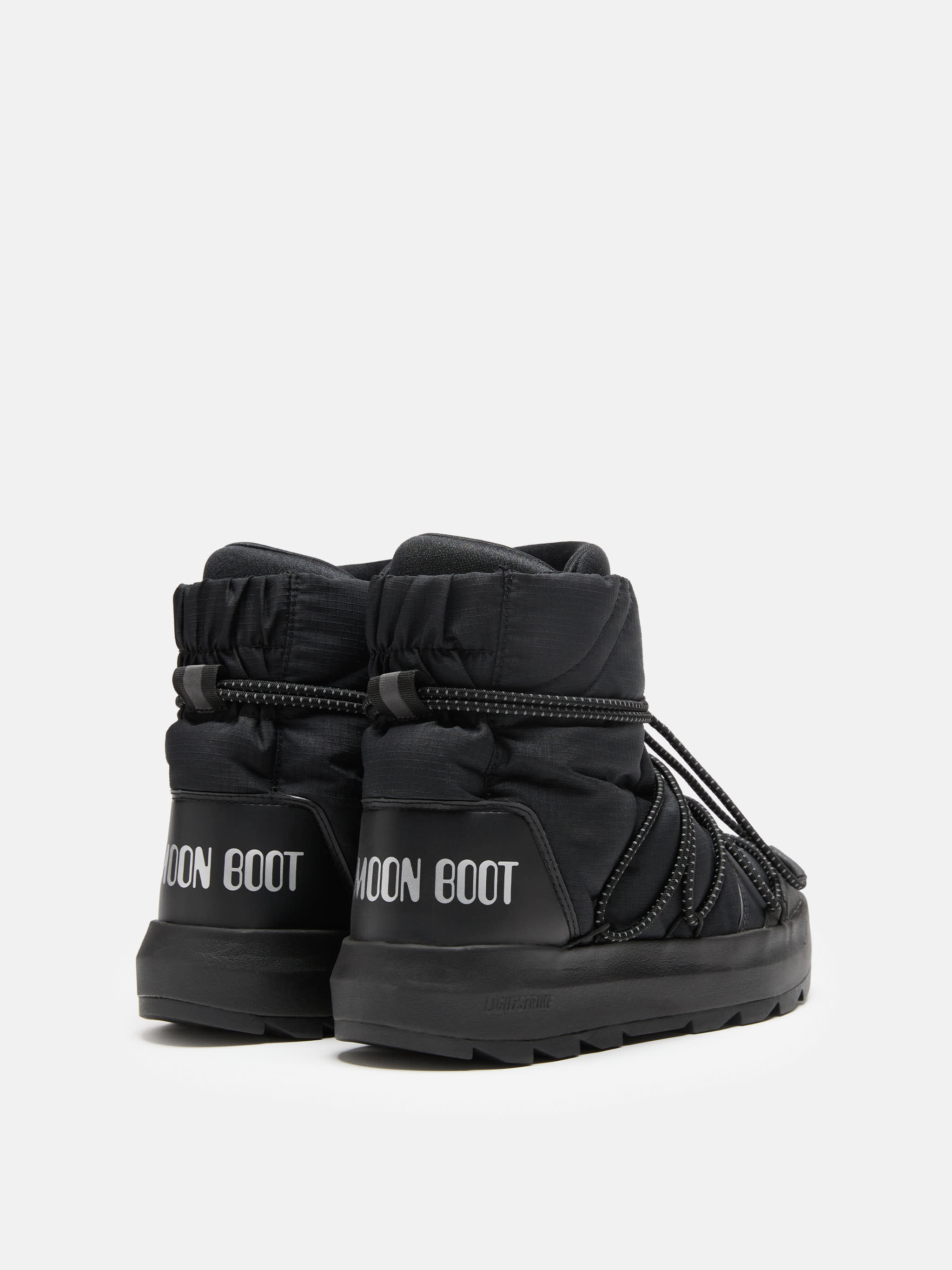 ADIDAS X MOON BOOT BLACK ACE MID-TOP SNEAKERS image number 1