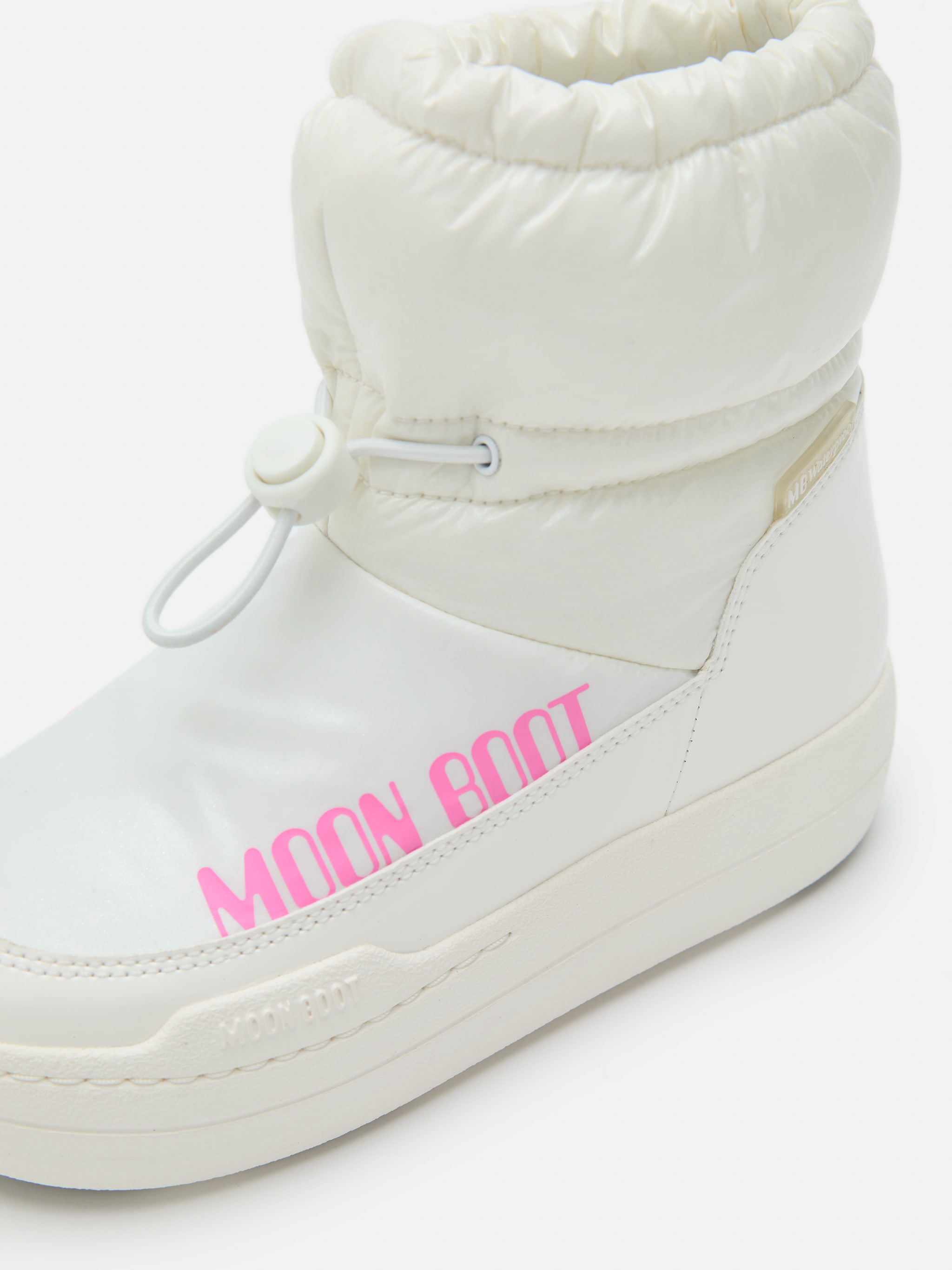 JUNIOR PARK TUBE WHITE GLITTER MID BOOTS image number 2