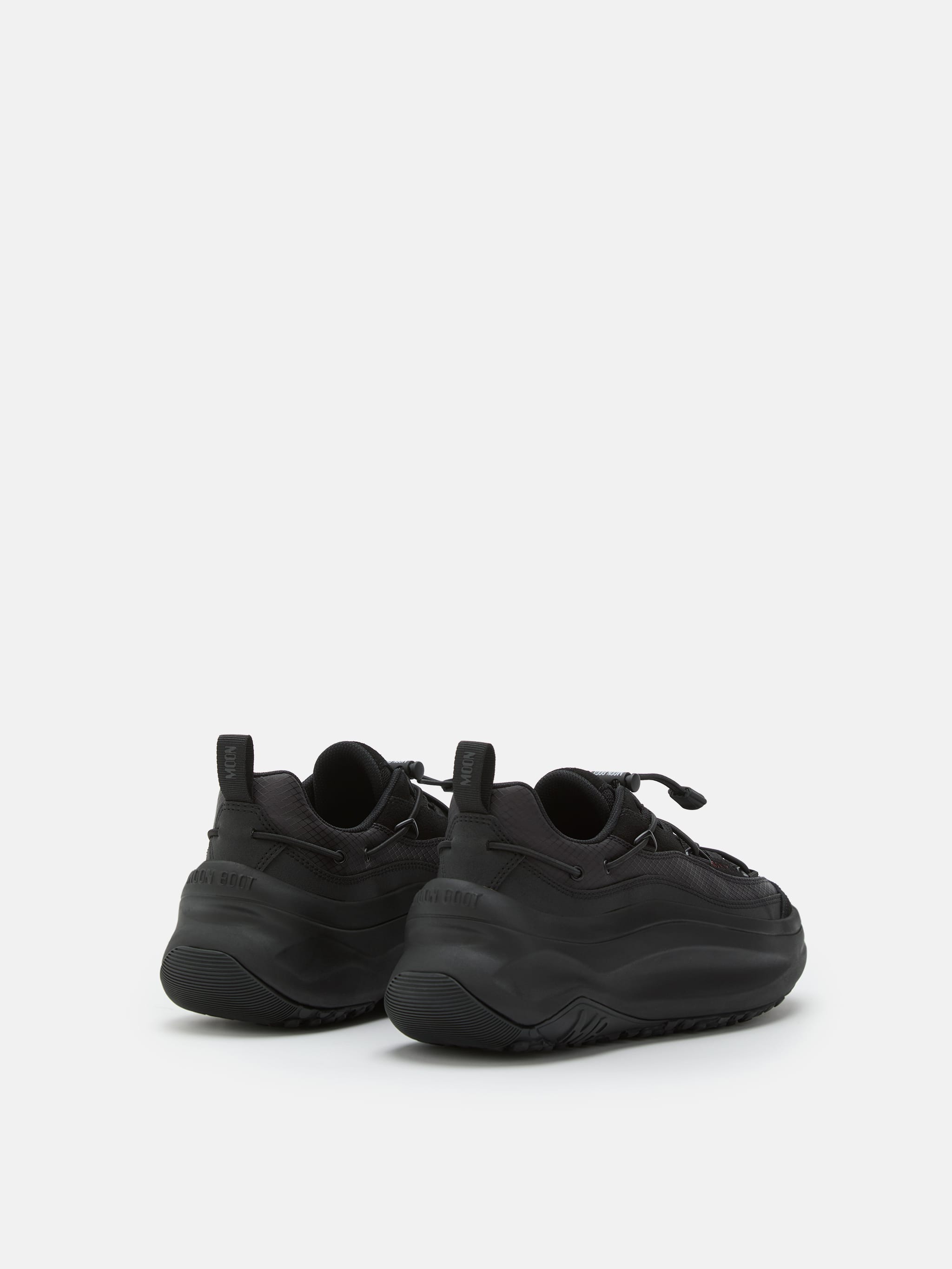 MOON247 XLACE BLACK SNEAKERS | Moon Boot®