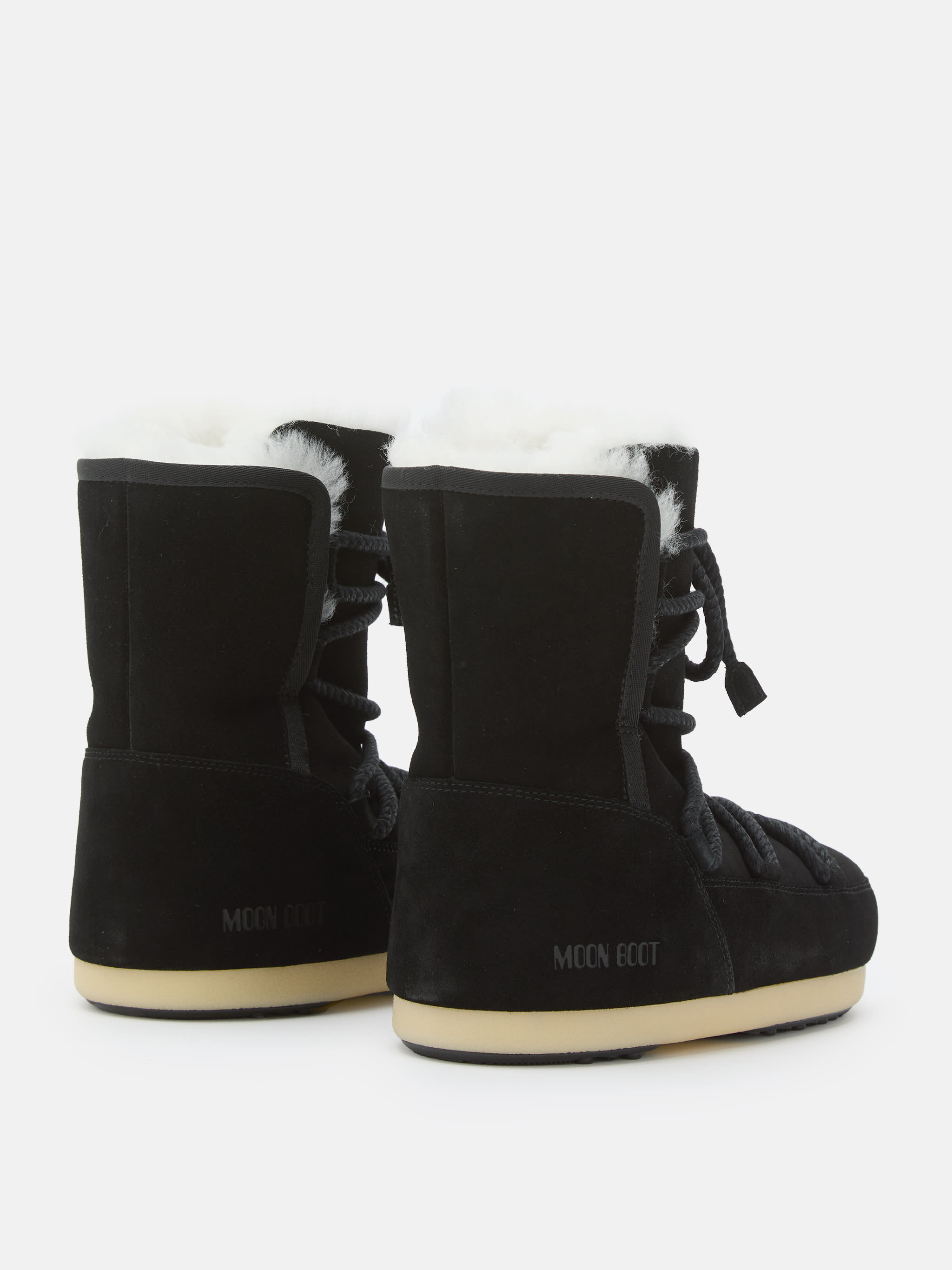EVX BLACK BOOT SUEDE & SHEARLING BOOTS image number 1