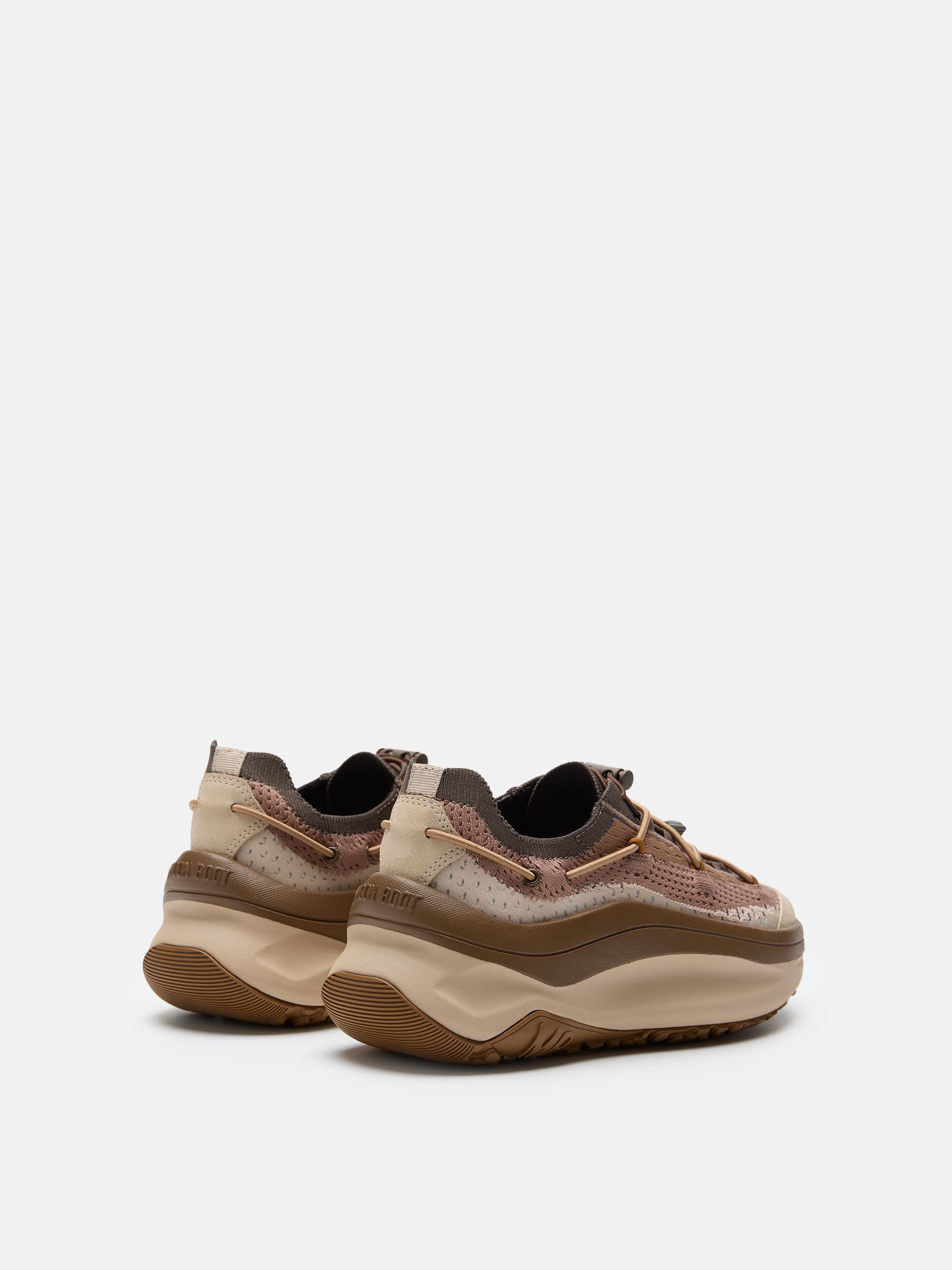MOON247 XLACE BROWN SNEAKERS image number 1