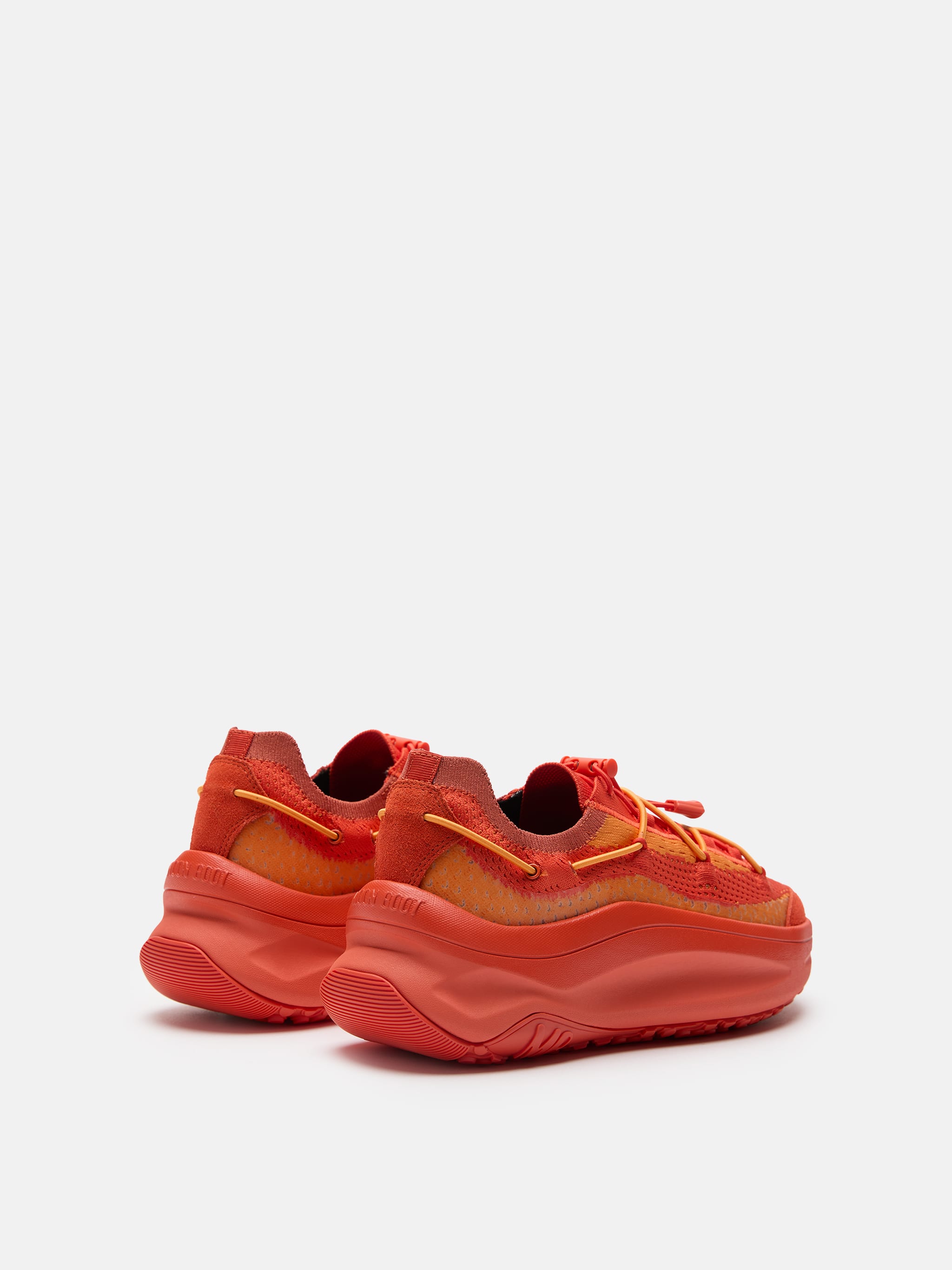 MOON247 XLACE ORANGE SNEAKERS