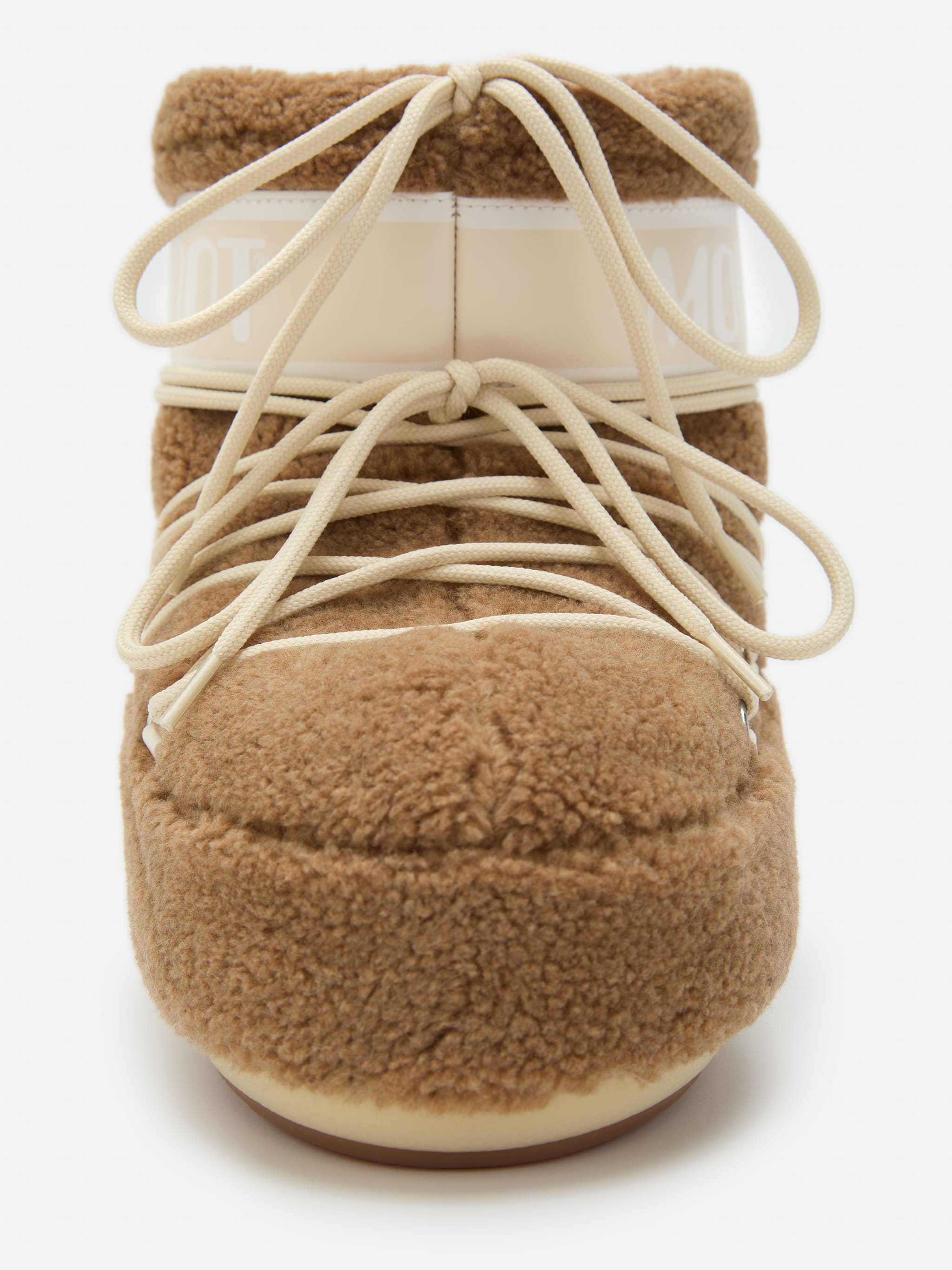 ICON LOW CAMEL FLEECE BOOTS image number 2