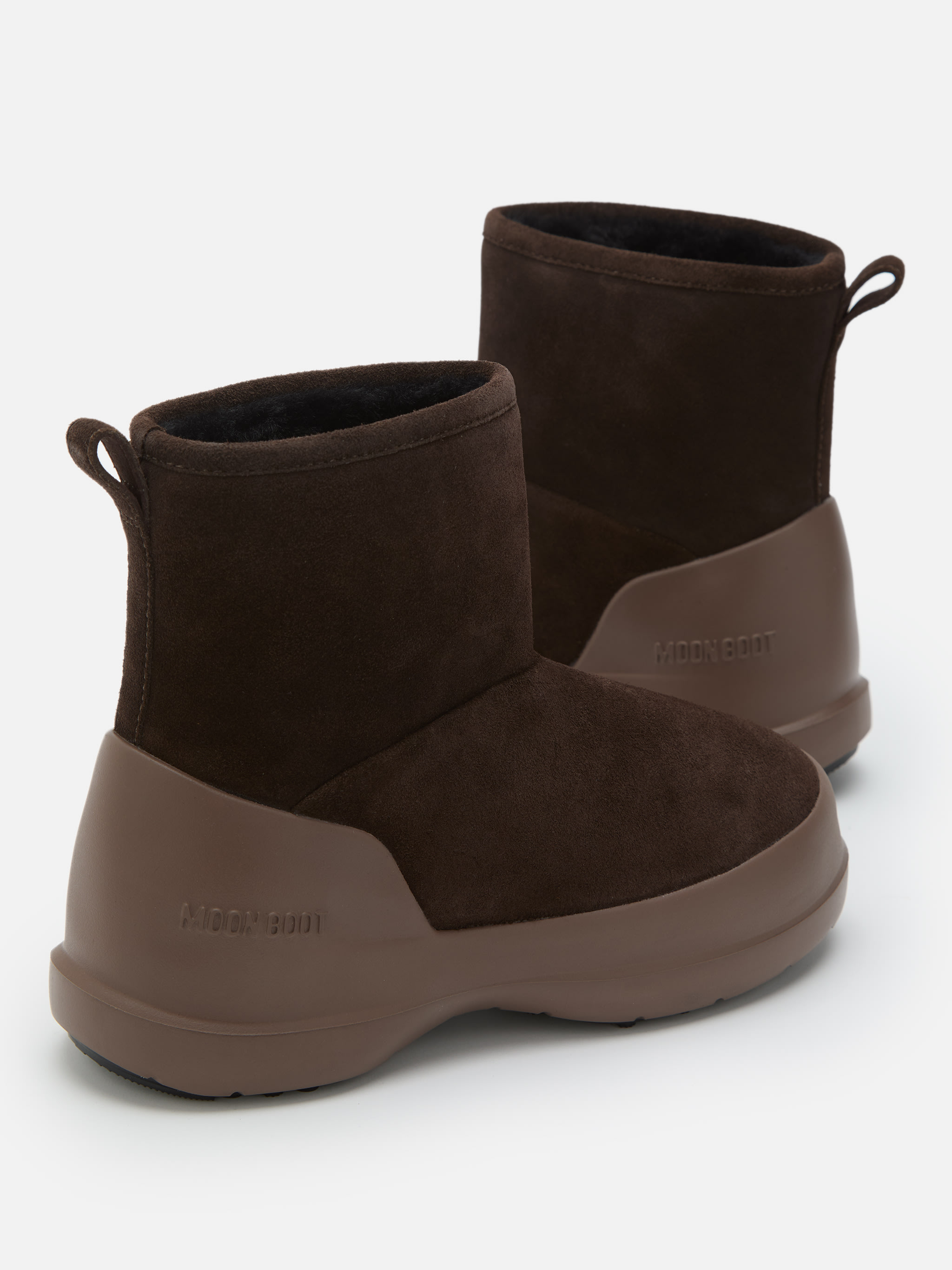 MEZZALUNA MID DARK BROWN BOOTS image number 2