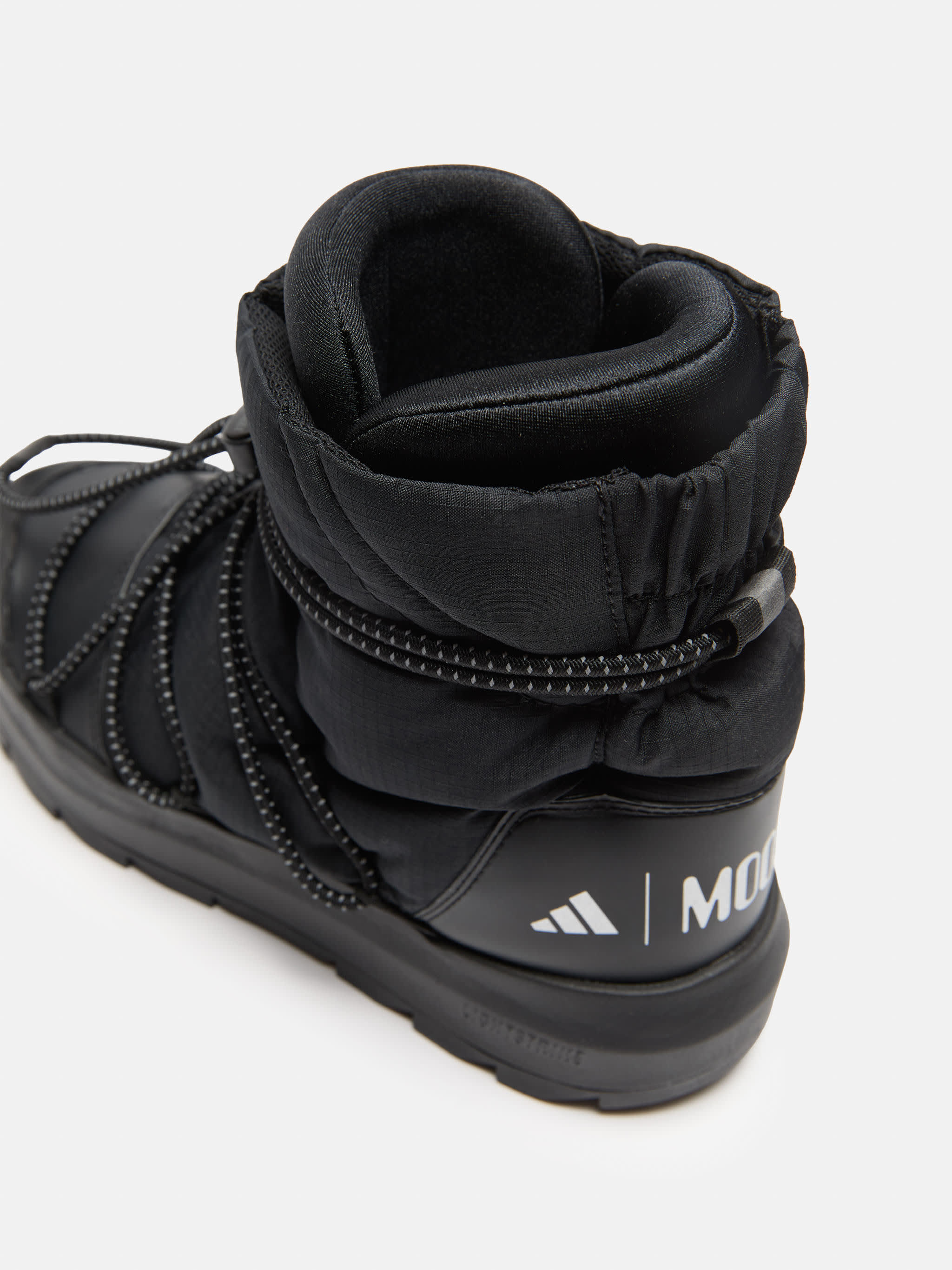 ADIDAS X MOON BOOT BLACK ACE MID-TOP SNEAKERS image number 3