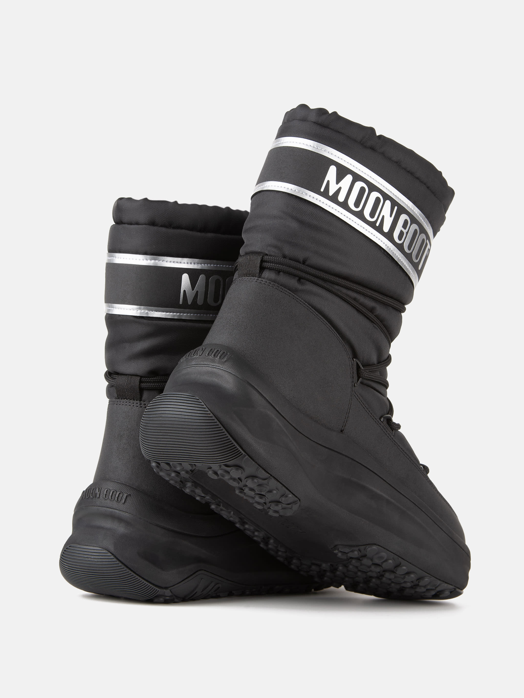 MOON247 BLACK & SILVER POLAR BOOTS image number 3