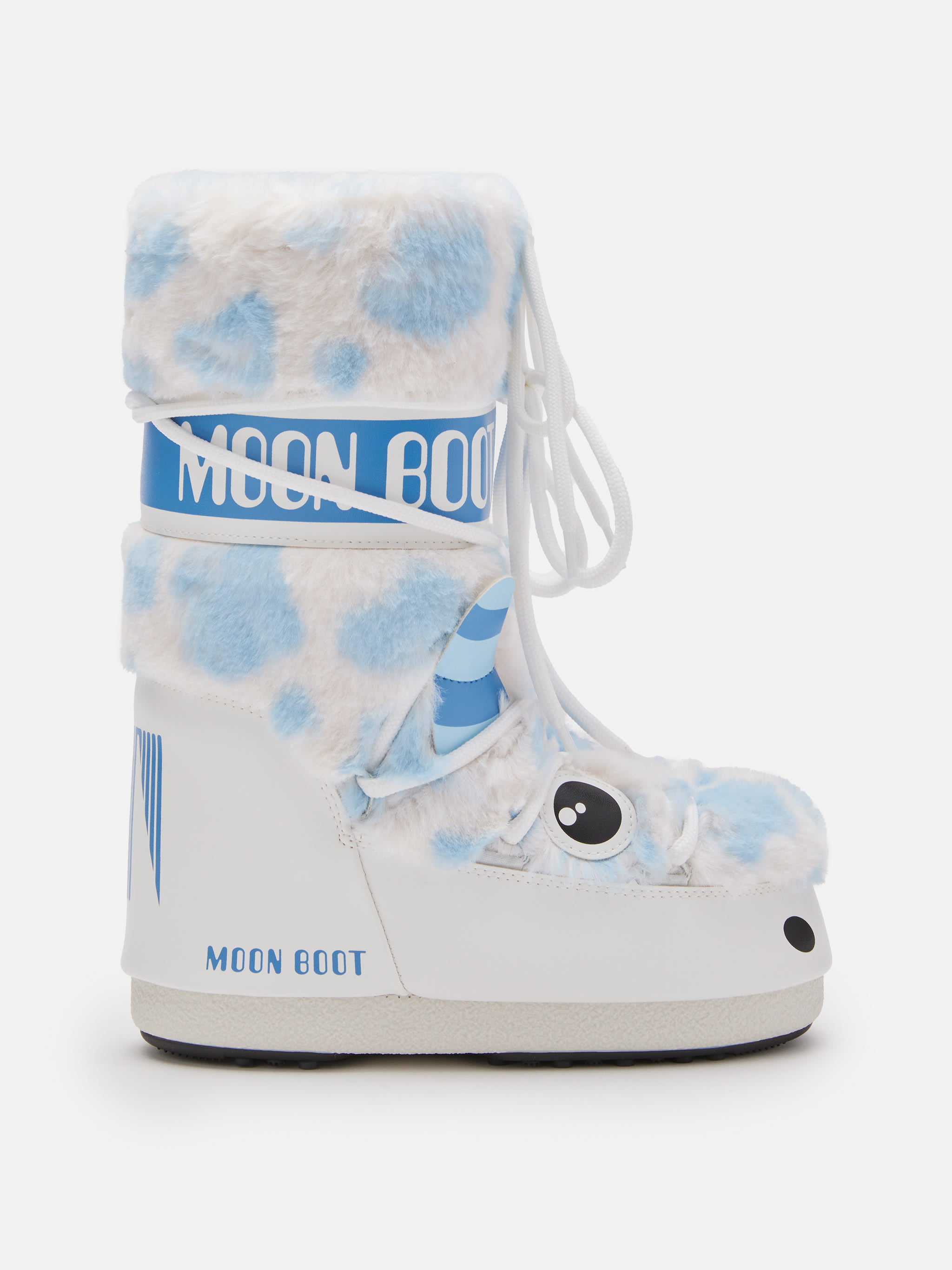 ICON JUNIOR YETI WHITE FAUX-FUR BOOTS Moon Boot®