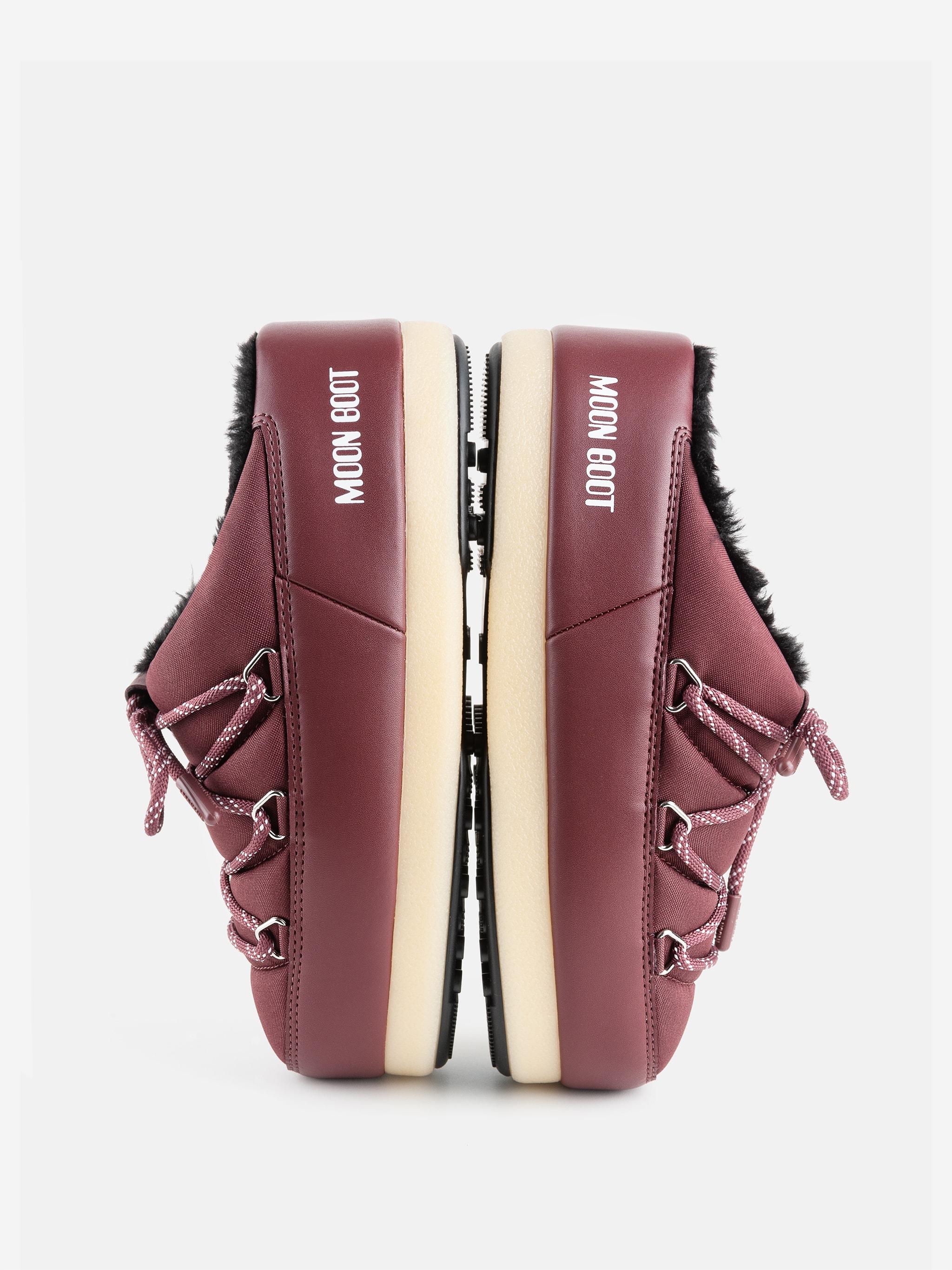 EVX BURGUNDY NYLON MULES image number 3