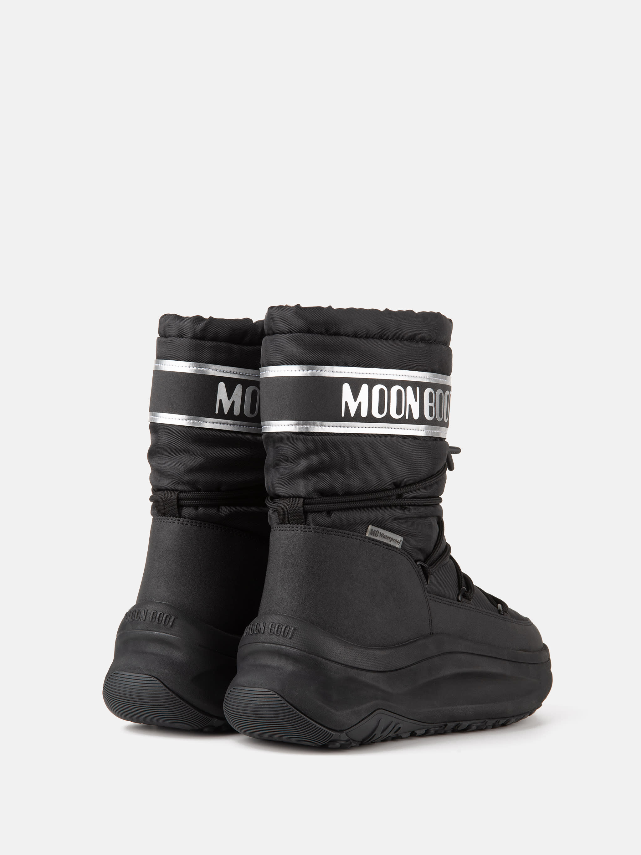 MOON247 BLACK & SILVER POLAR BOOTS image number 1