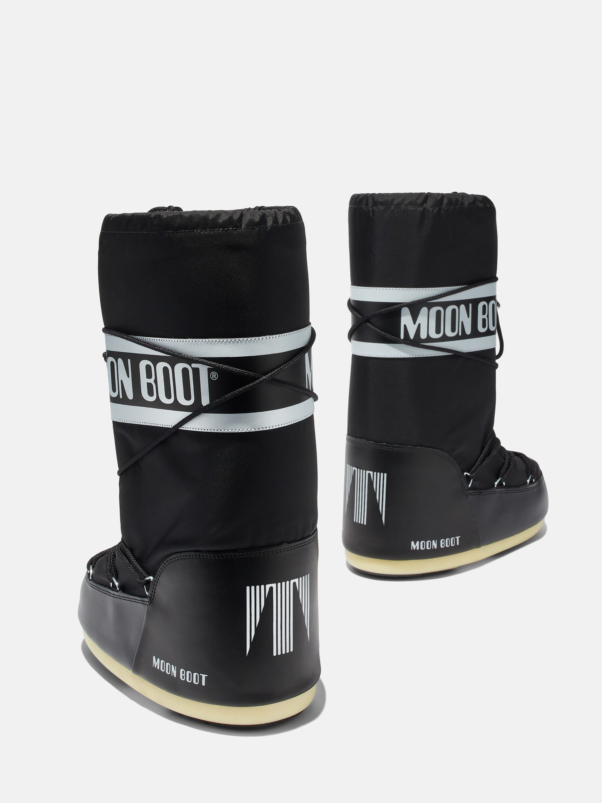 ICON BLACK NYLON BOOTS | Moon Boot®