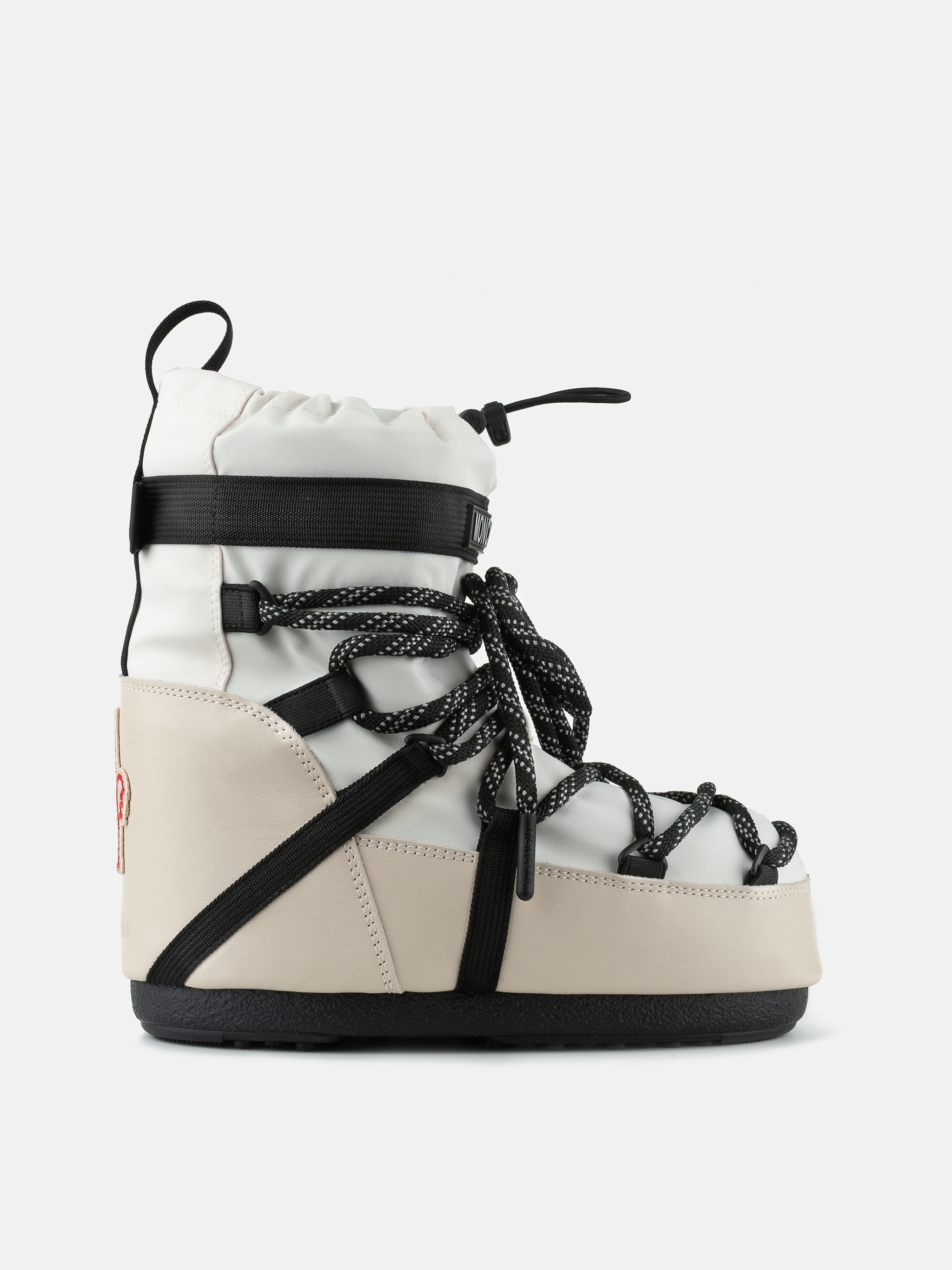 MOON BOOT X MONCLER GRENOBLE ICON LOW WHITE BOOTS | Moon Boot®