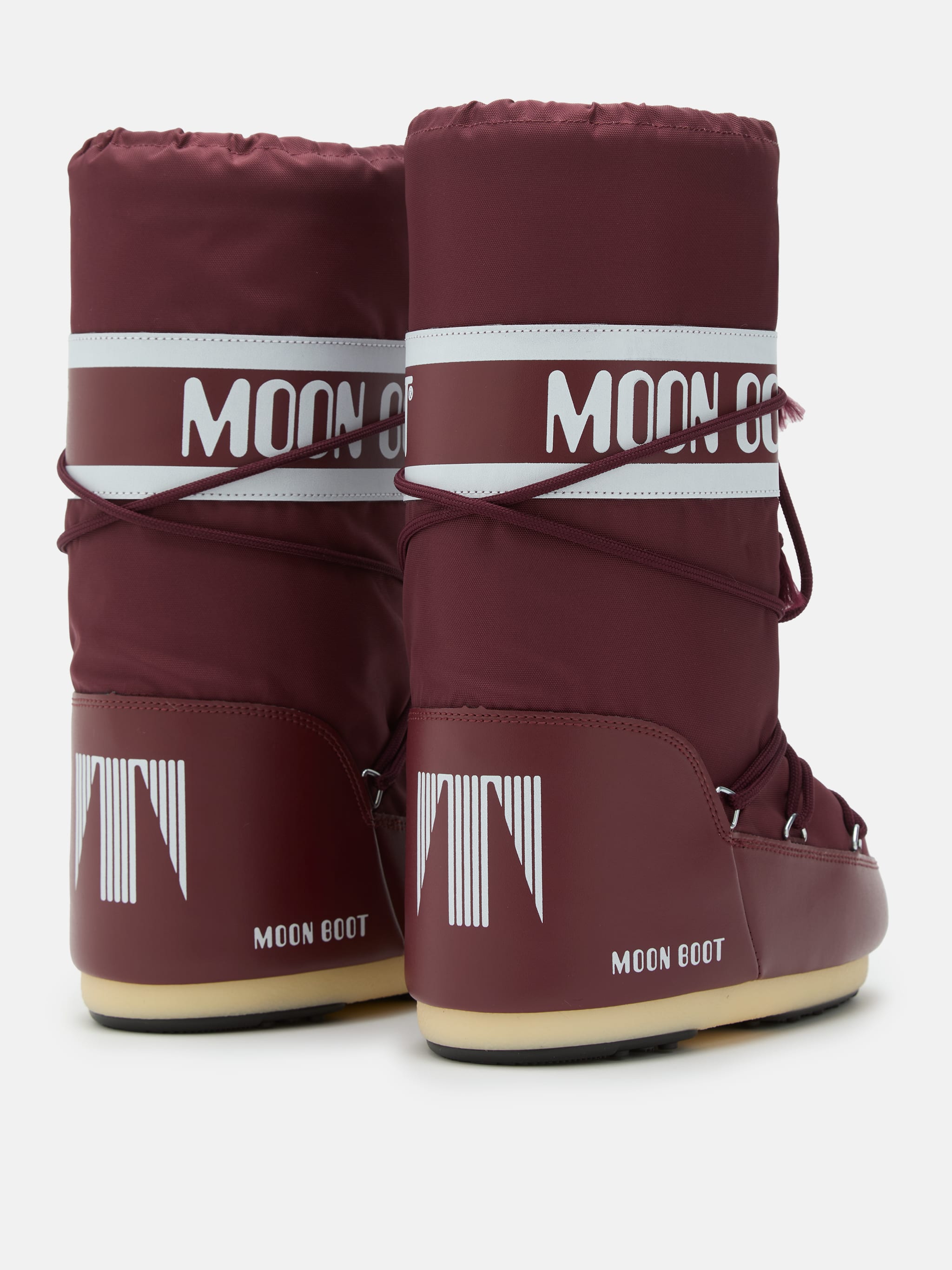 ICON BURGUNDY NYLON BOOTS image number 1