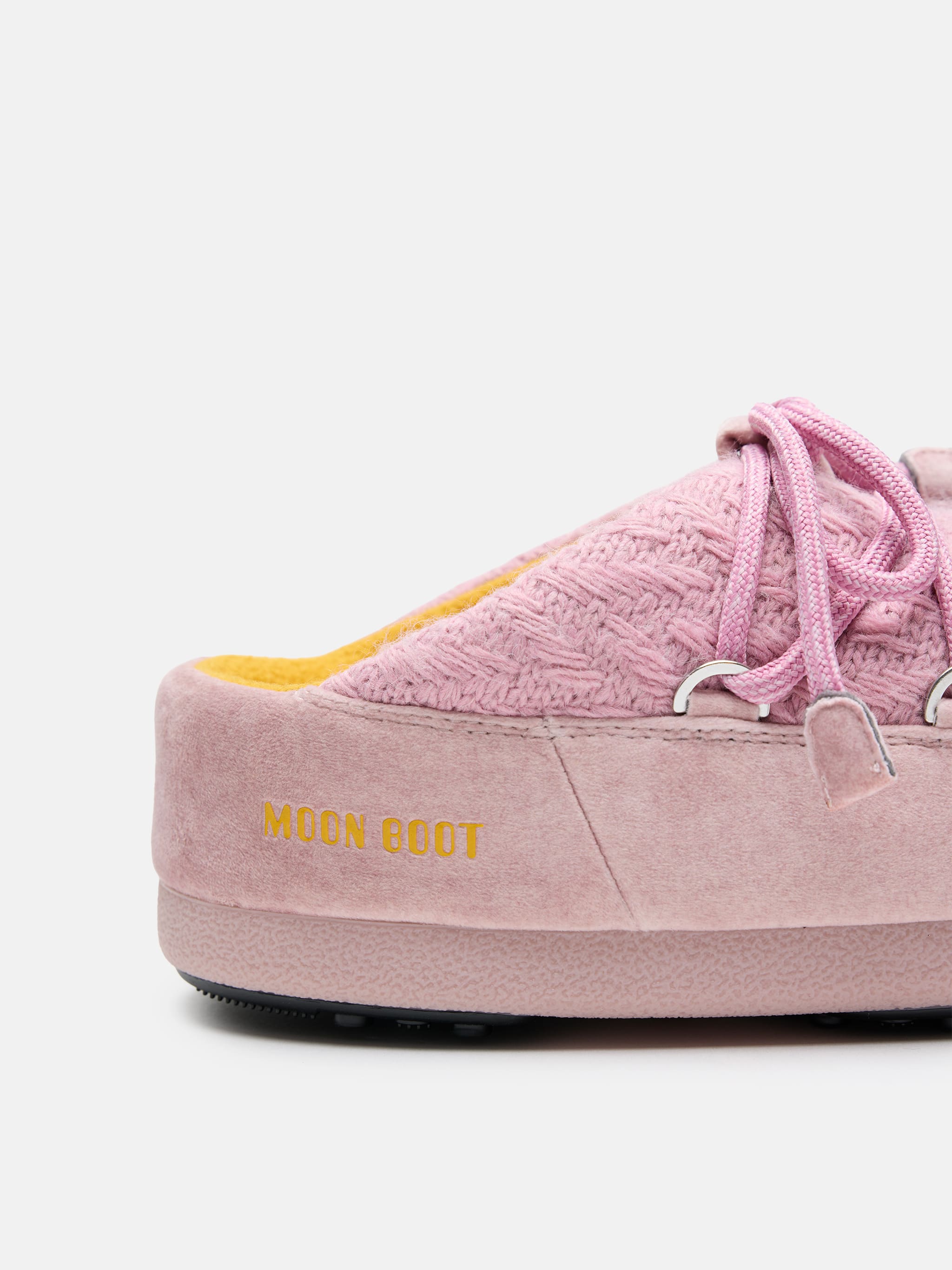 MOON BOOT X GUEST IN RESIDENCE EVX ROSE KNIT MULES image number 3