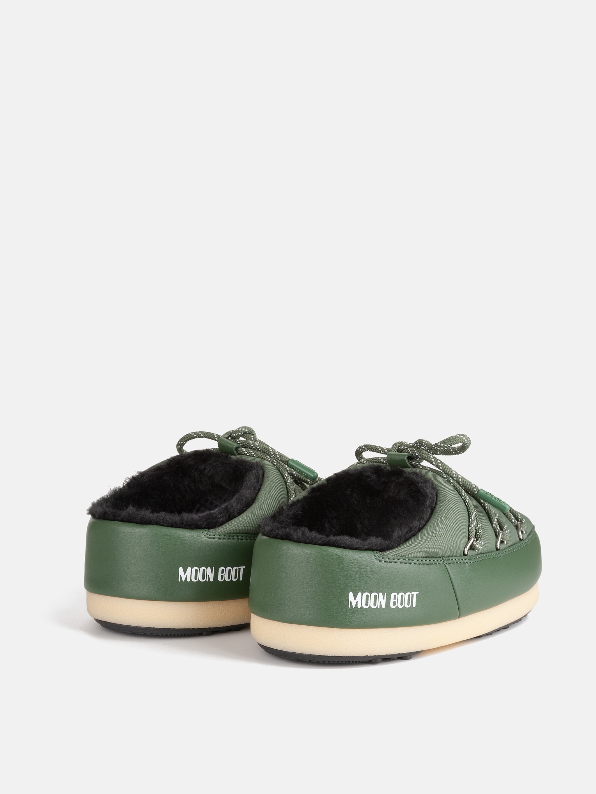 EVX GREEN NYLON MULES image number 1