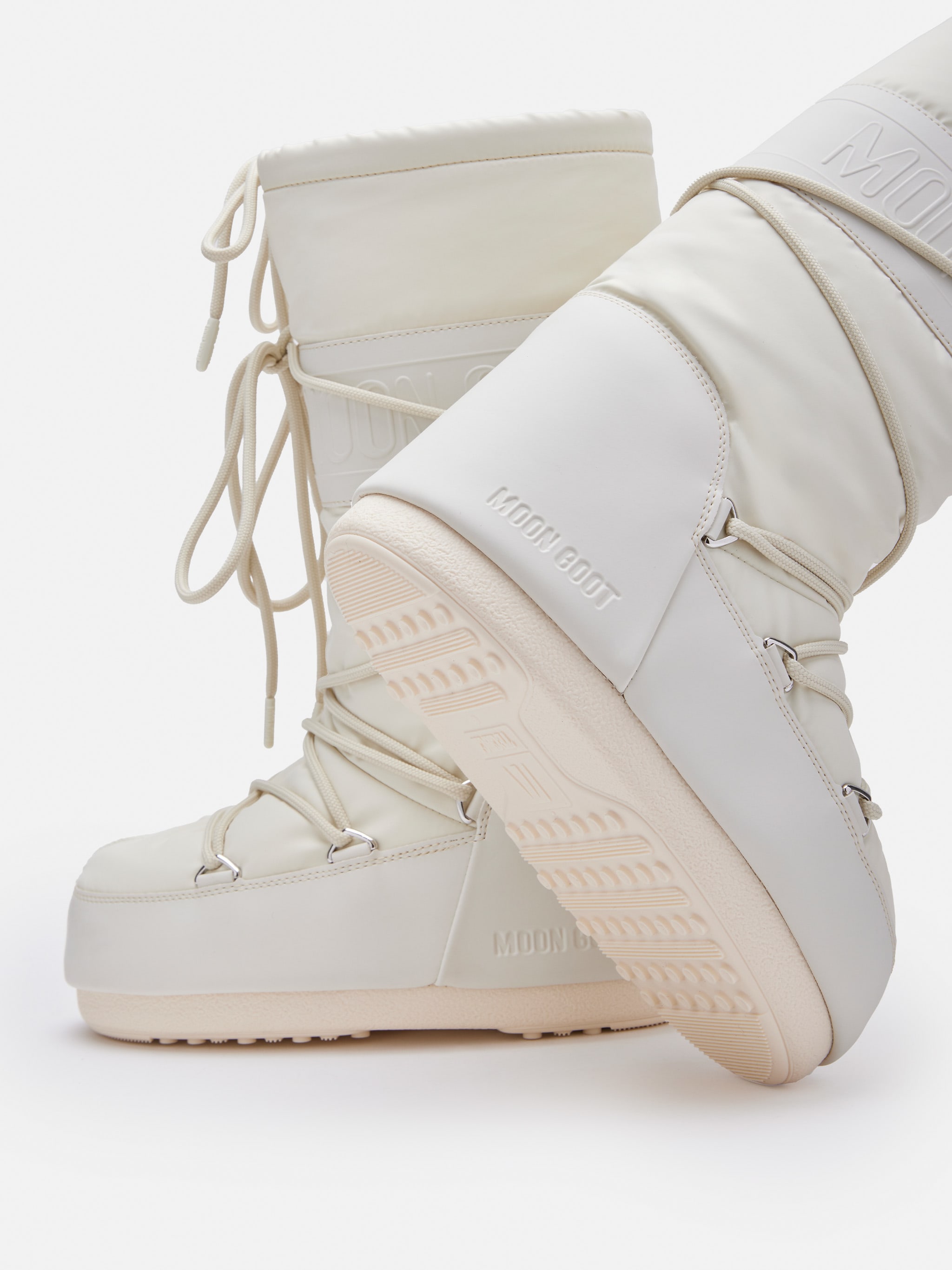ICON CREAM RUBBER BOOTS | Moon Boot®