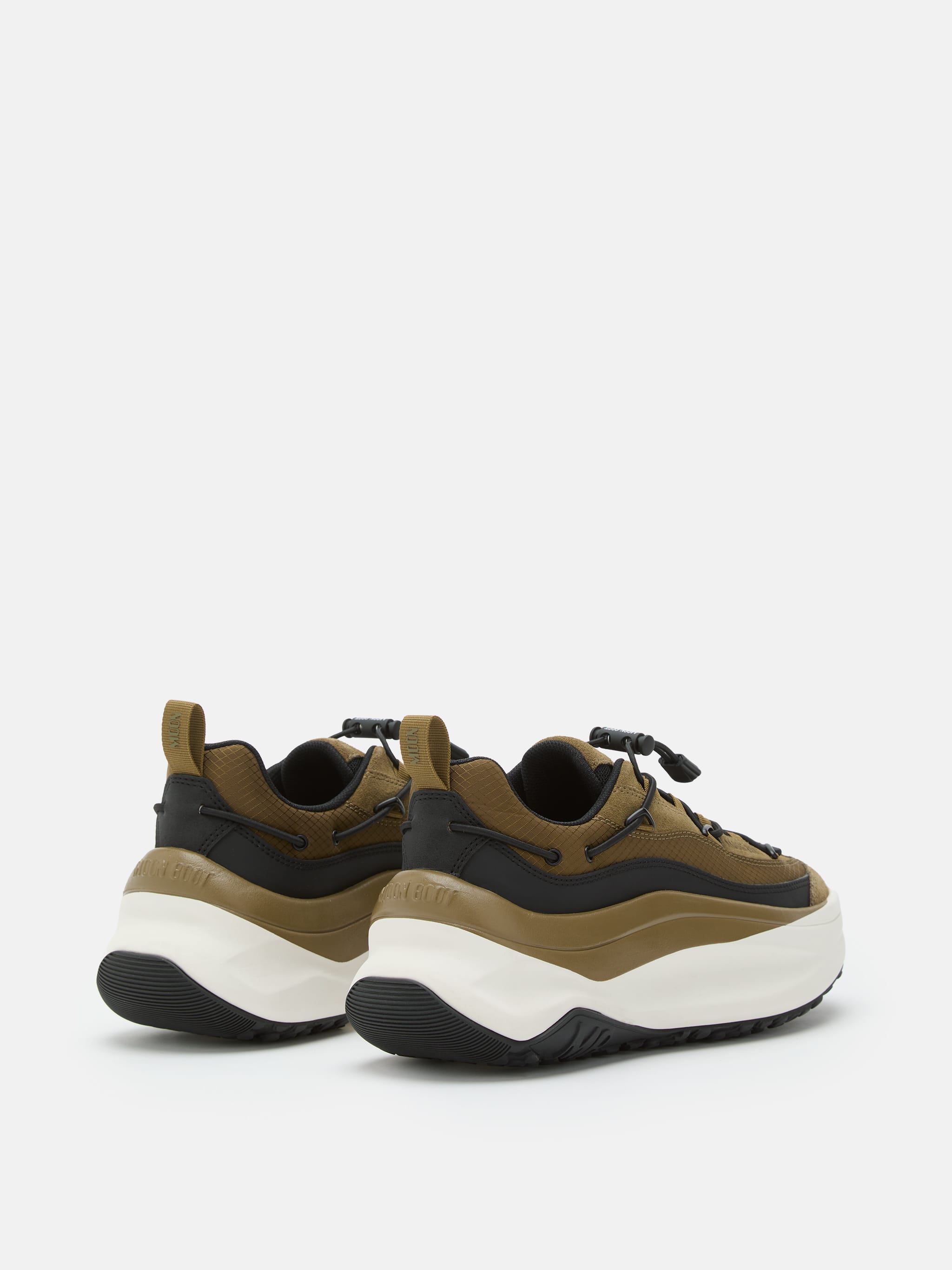 MOON247 XLACE KHAKI SNEAKERS image number 1